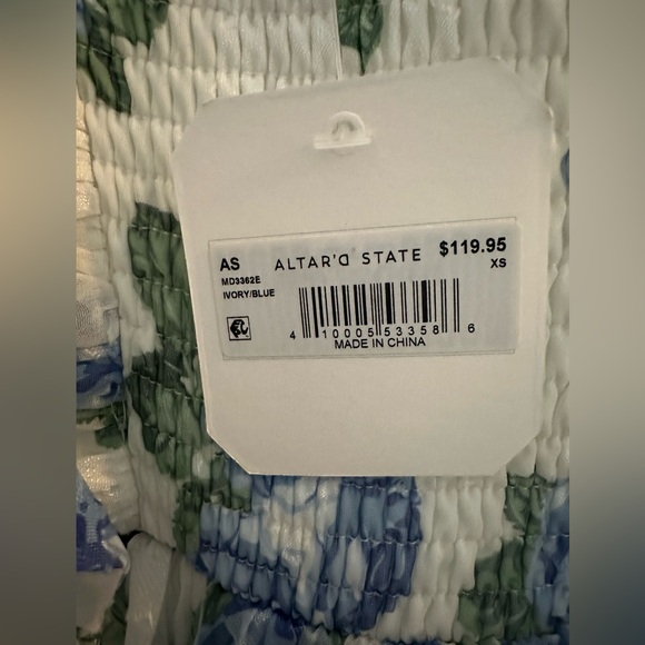 Altar’d State Aria Ruched Maxi Dress - Picture 4 of 4